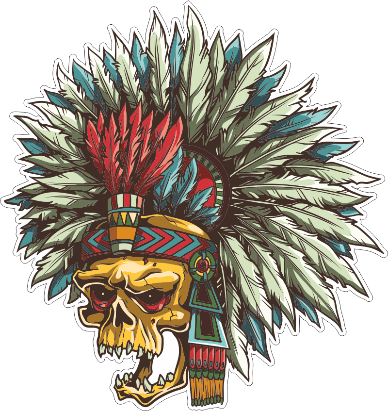 vinyldisorder-chief-native-american-skull-wall-decal-clipart-full