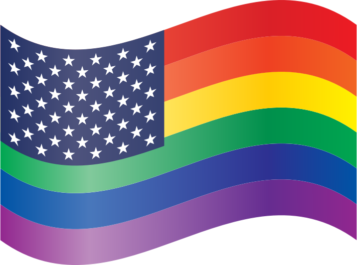 The Absurdity Of Suing The Supreme Court Over Gay Marriage - Us Flag Icon Clipart (716x532), Png Download