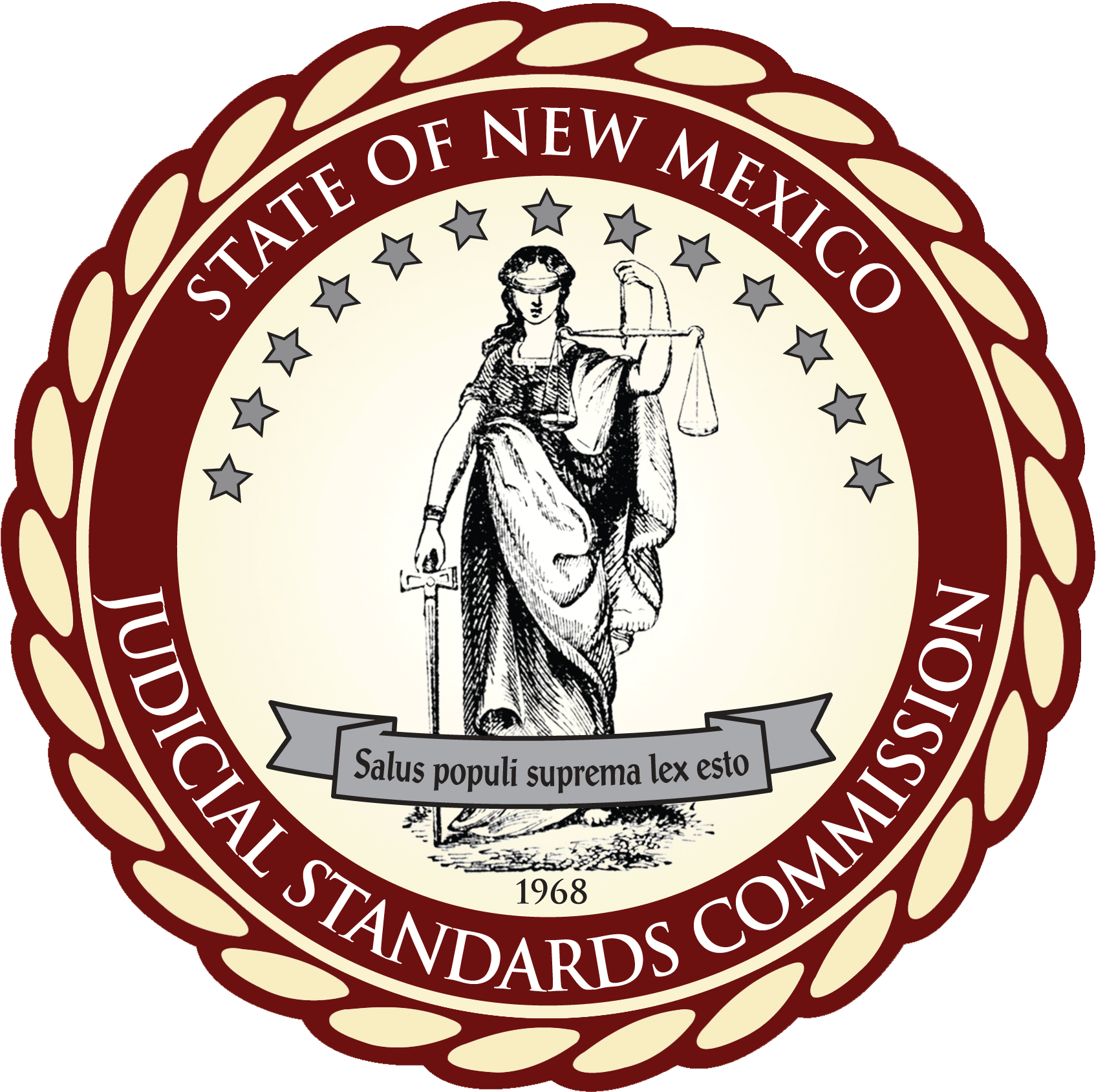 New Mexico Judicial Standards Commission - Plate Clipart (1803x1803), Png Download