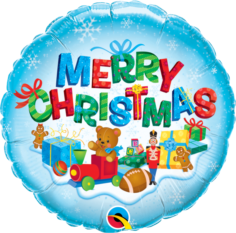 Christmas Foil Balloons Clipart (800x791), Png Download