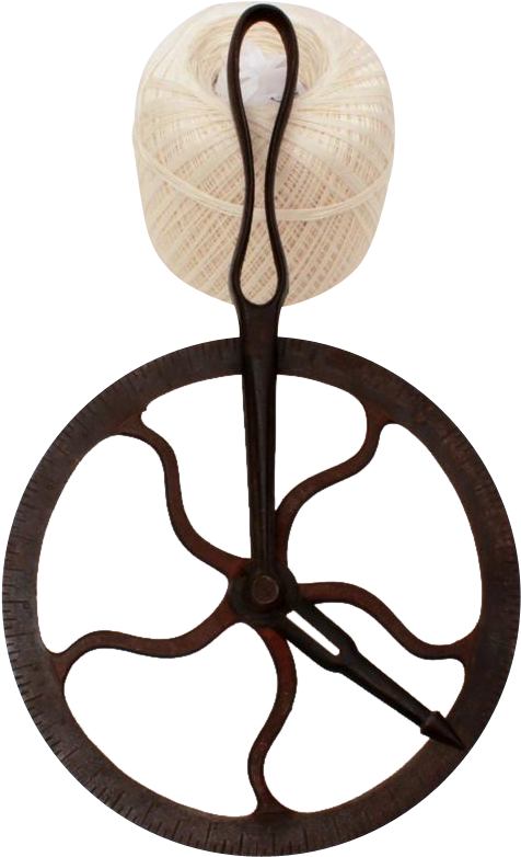 Antique Wheelwright Blacksmiths Wagon Wheel Measuring - Antique Wagon Wheel Measure Clipart (781x781), Png Download