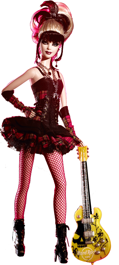 Collecting Fashion Dolls By Terri Gold - Hard Rock Café Barbie Doll Clipart (640x950), Png Download