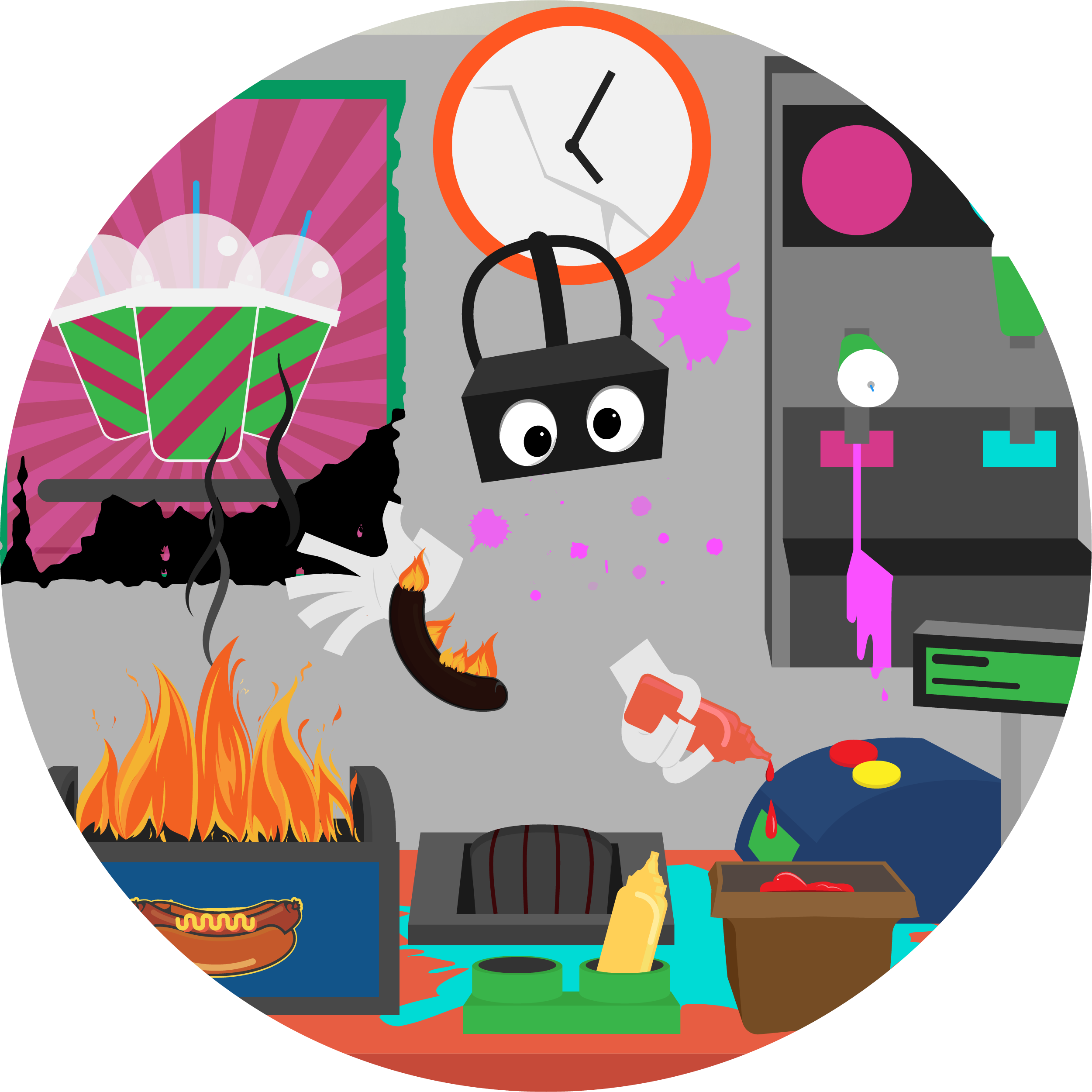 A Tongue In Cheek Virtual Reality Experience For Htc - Virtual Reality Clipart (2501x2501), Png Download