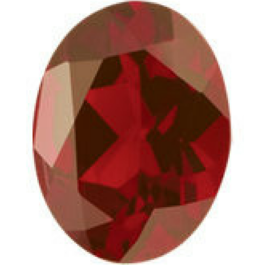 Usna Class Ring Ruby - Genuine Red Garnet Stone, Oval Shape, Grade Aaa, 10.00 Clipart (1000x1000), Png Download