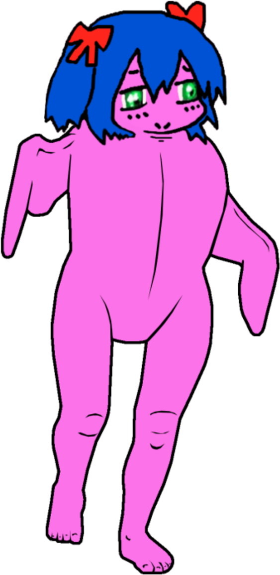 Character Clipart (600x1180), Png Download