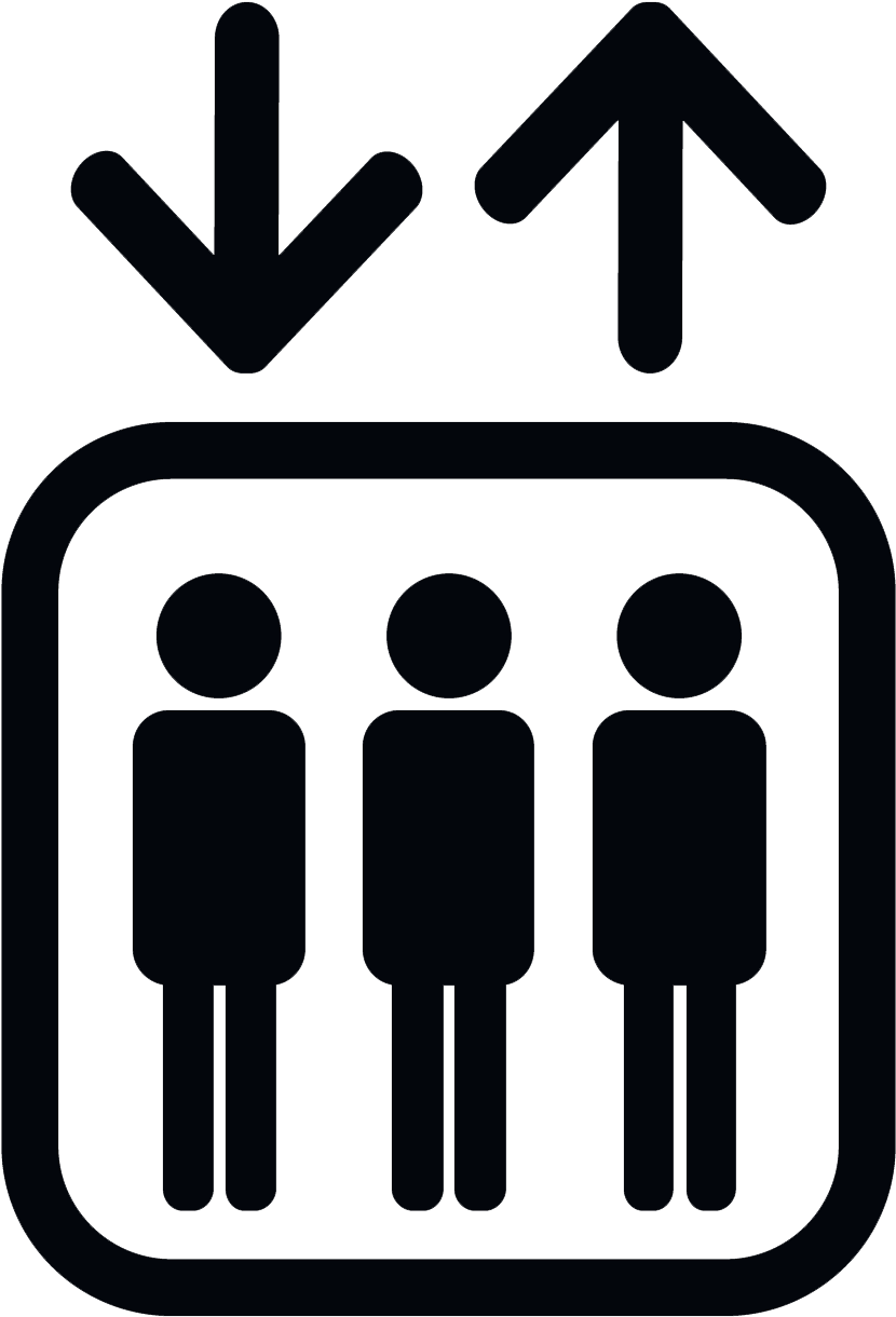 High Speed Elevators Clipart (1417x1417), Png Download