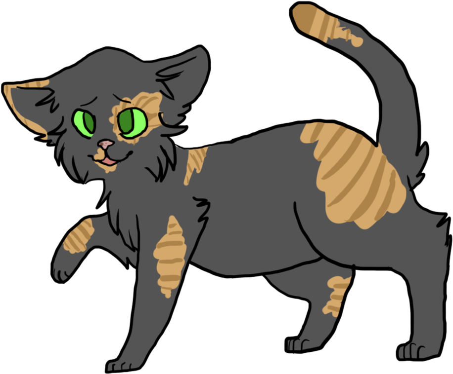 Poppyshimmer Warrior Cats Oc Design By Jazpii - Warrior Cat Oc Designs Clipart (916x758), Png Download