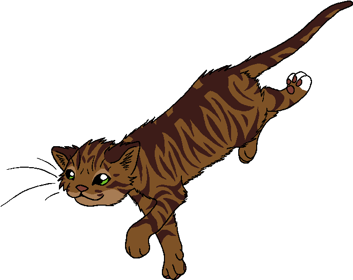 Greenflower - Duskfur Warrior Cats Riverclan Clipart (759x605), Png Download