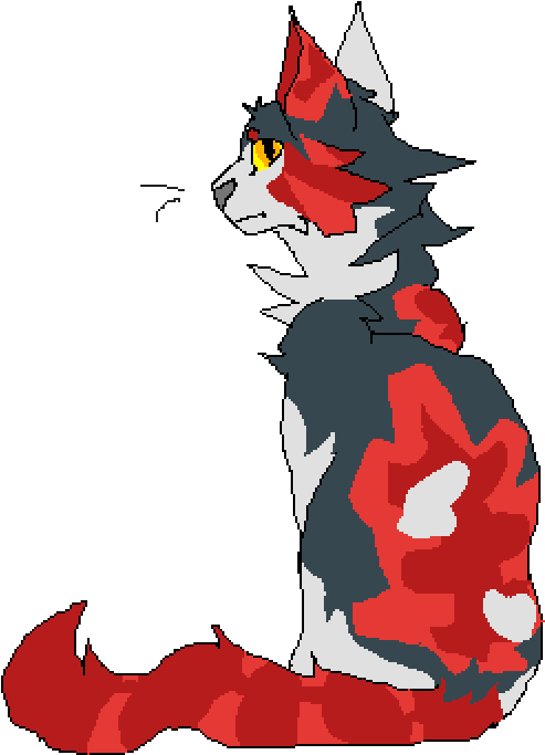 Redtail - Redtail Warrior Cats Clipart (600x900), Png Download