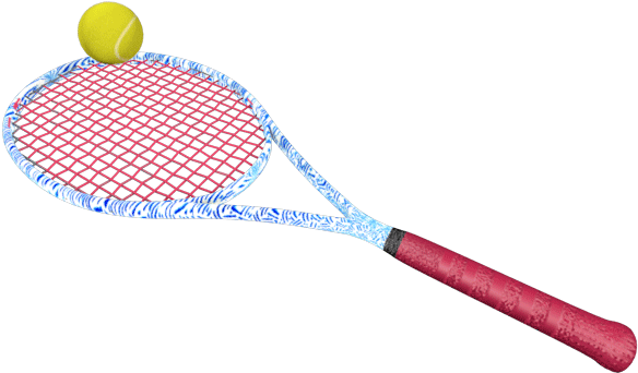 Check Weight Of The Racket - Tennis Racket And Ball Gif Clipart (719x572), Png Download