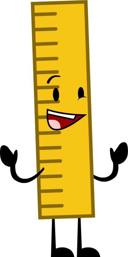 Ruler Idle - Wiki Clipart (422x850), Png Download
