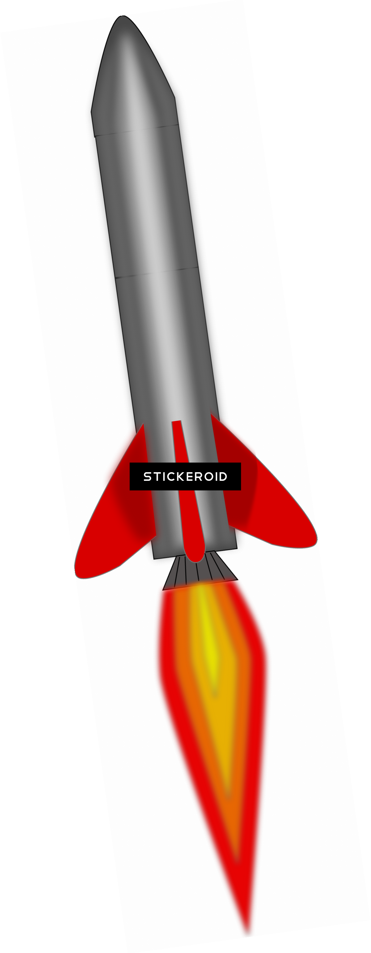 Missile - Rocket Clipart (1199x3080), Png Download