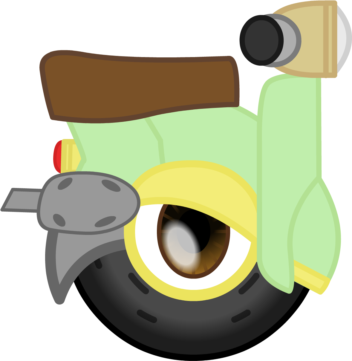 Wheelie Scooter By J93 Fur Affinity Dot Net - Scooter Clipart (1192x1209), Png Download