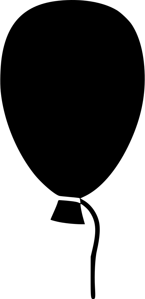 Balloon Party Comments Clipart (474x980), Png Download