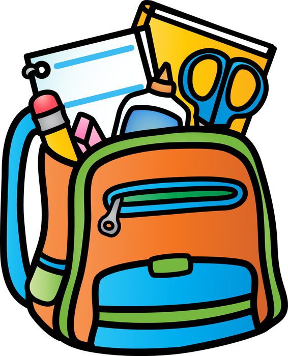 Please Email Your Child's Teacher Prior To The Due - School Clipart (566x700), Png Download