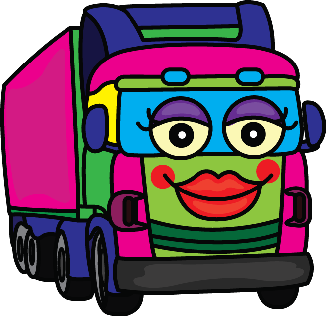 Image Free How To Draw A Truck Clipart (720x1280), Png Download