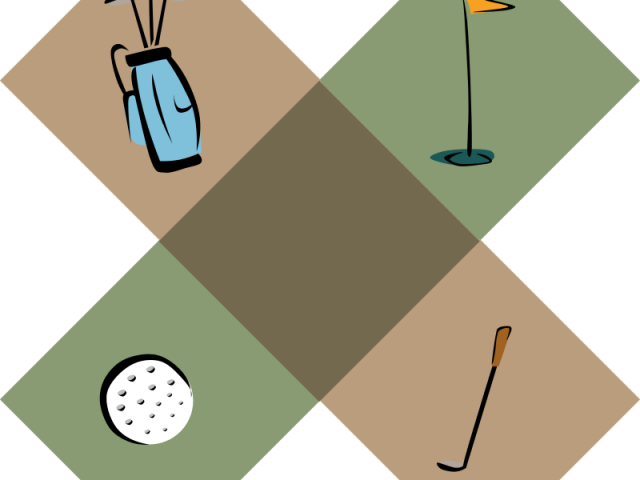 Golf Clipart Border Free - Golf Border Clip Art - Png Download (640x480), Png Download