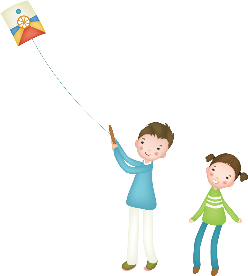 Banner Black And White Child Illustration Men And Women Clipart (1000x1000), Png Download