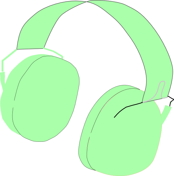 This Free Clip Arts Design Of Headphone Png Transparent Png (588x596), Png Download