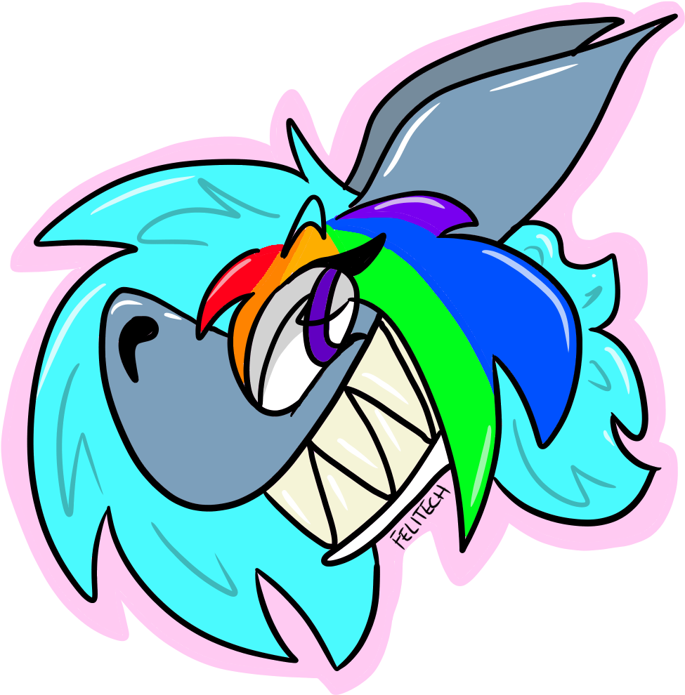 Sandi Shark Head Clipart (1000x1000), Png Download