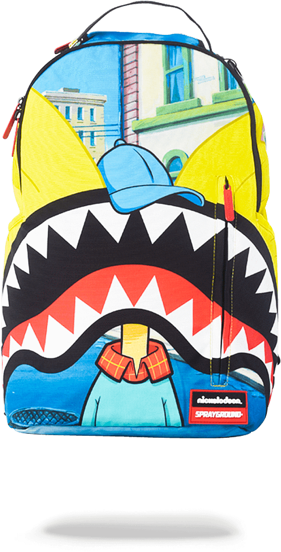 Sprayground - - Hey Arnold Shark Mouth Clipart (960x1225), Png Download