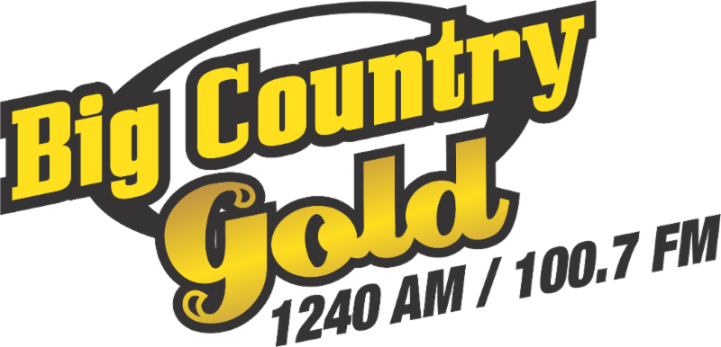 Listen For The Wcby - Wcby 100.7 Big Country Gold Clipart (800x386), Png Download
