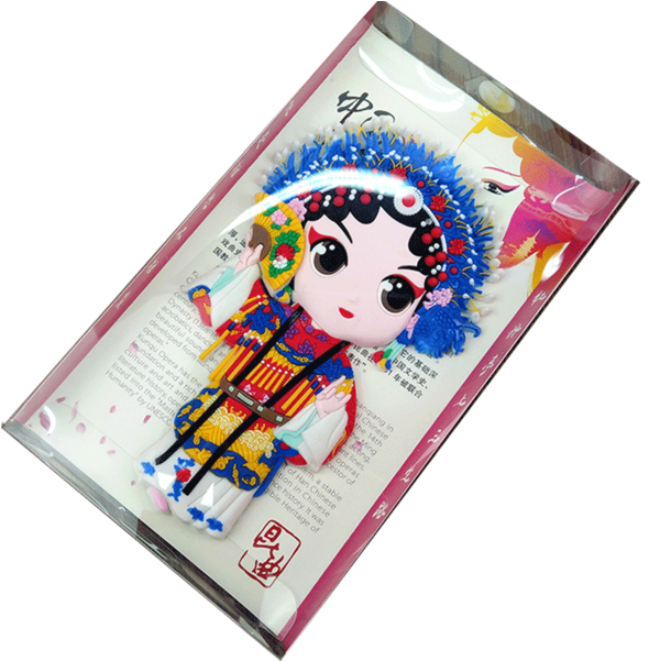 Peking Opera Facebook Fridge Magnet Cartoon Character Clipart (600x600), Png Download