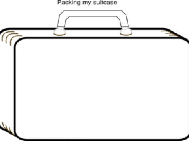 Suitcase Clipart Evacuee - Openclipart - Png Download (640x480), Png Download