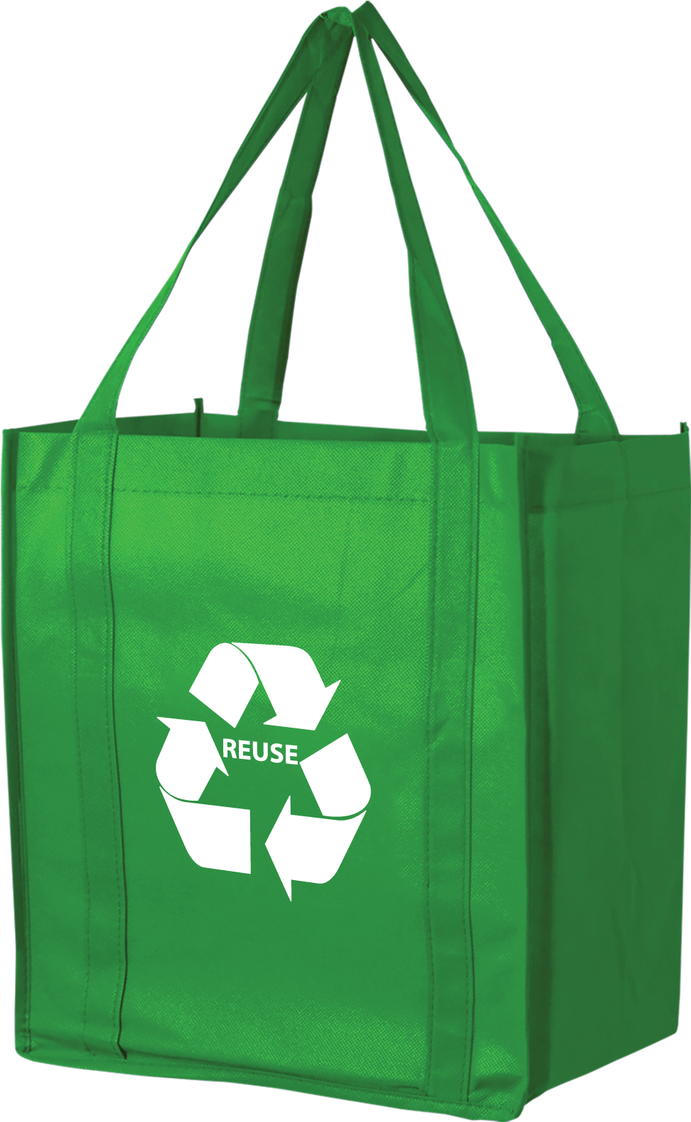 Reusable Grocery Bags, Non Woven Economy Buster Grocery Bag W/ 4