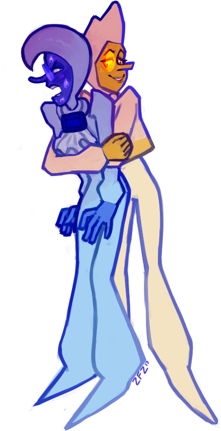 Her Give Hug - Courtship Su Clipart (486x875), Png Download