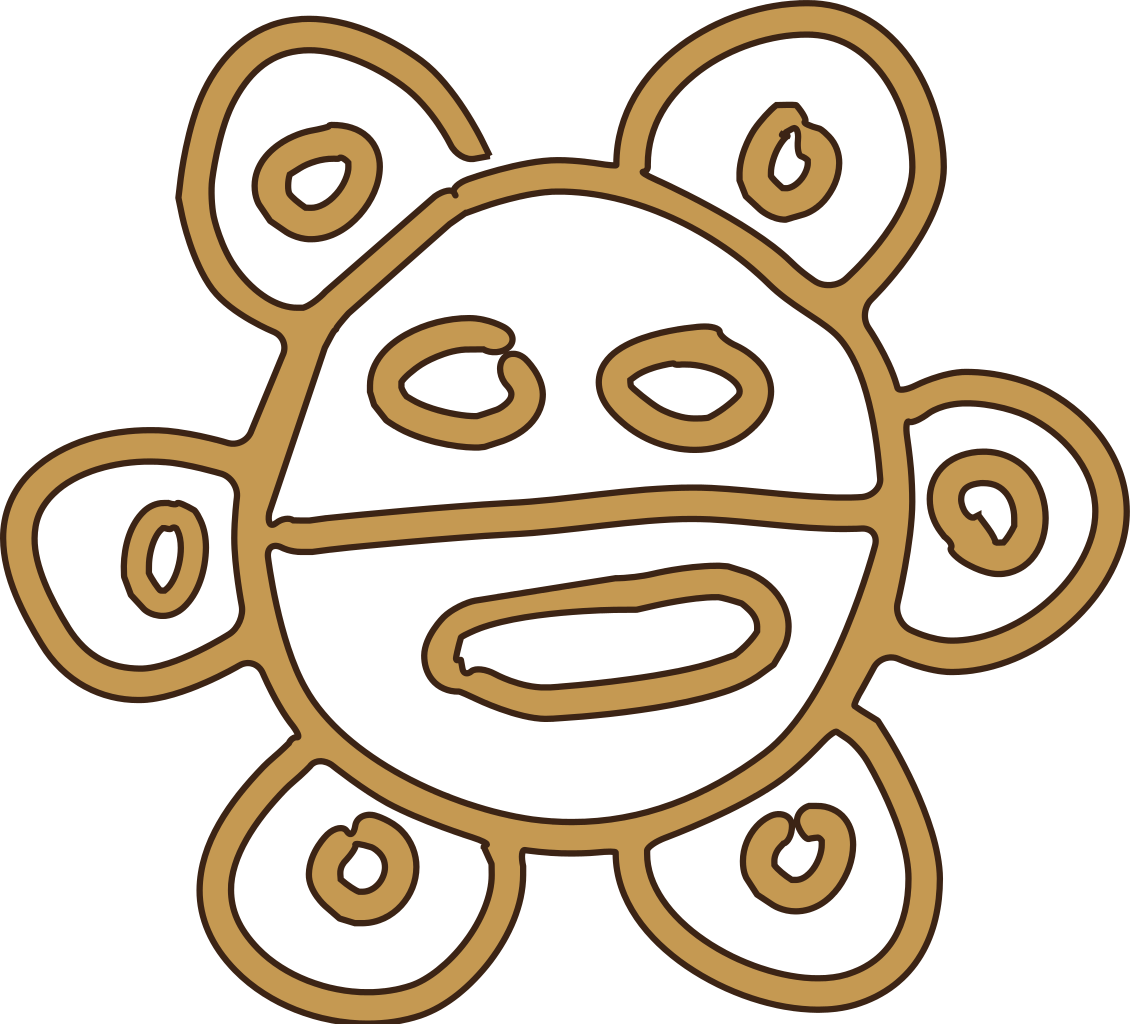 Taino Symbol Taino Sun Transparent Clipart Full Size Simbolos Tainos ...