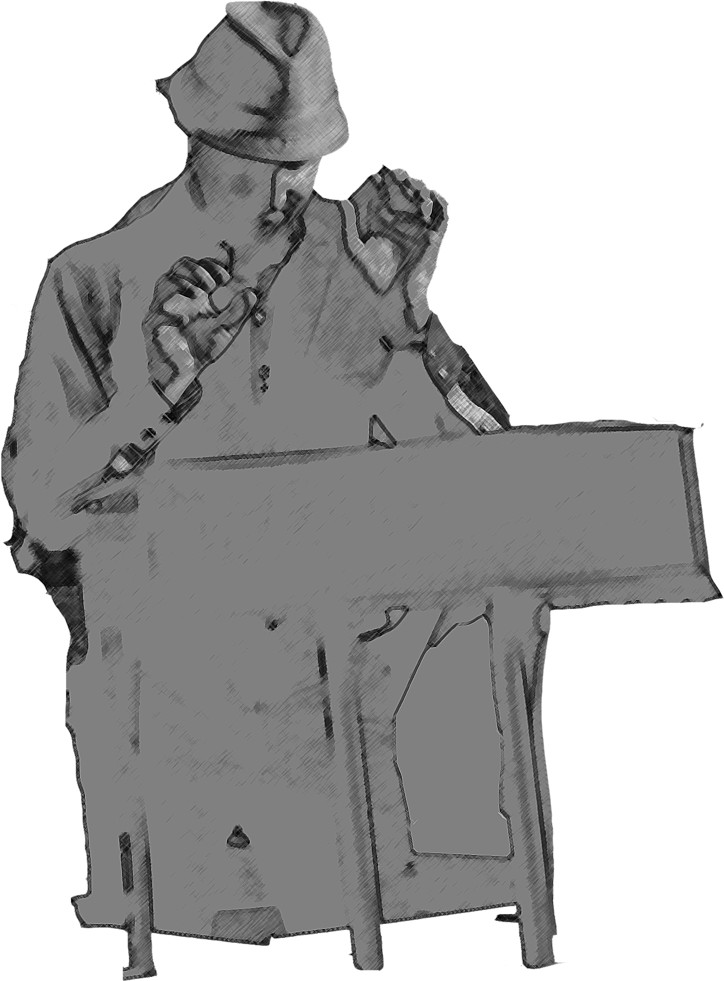 Michael Kirkendoll - Illustration Clipart (1500x2100), Png Download