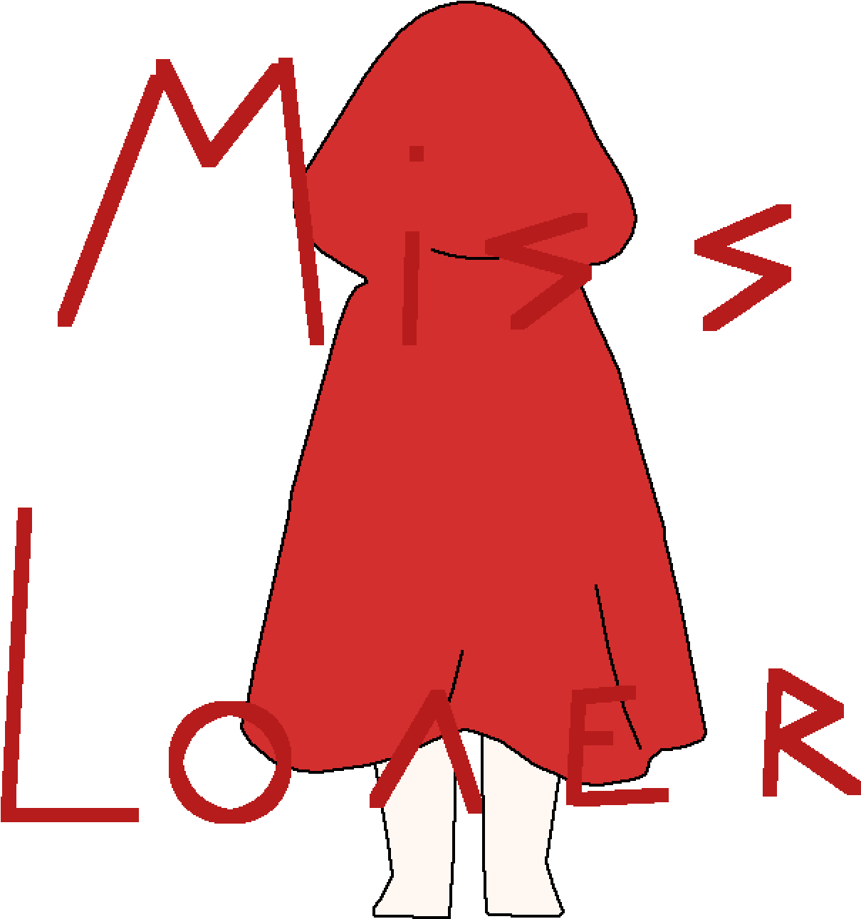 Miss Loner Clipart (1400x1400), Png Download