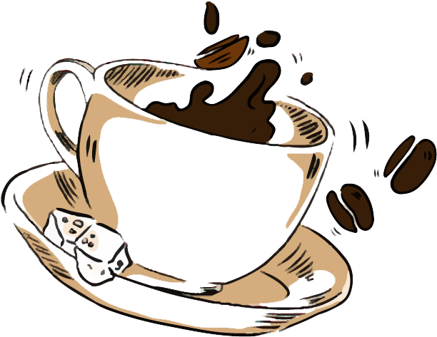 Coffee Cup Png Photo - Cup Of Coffee Png Clipart (636x488), Png Download