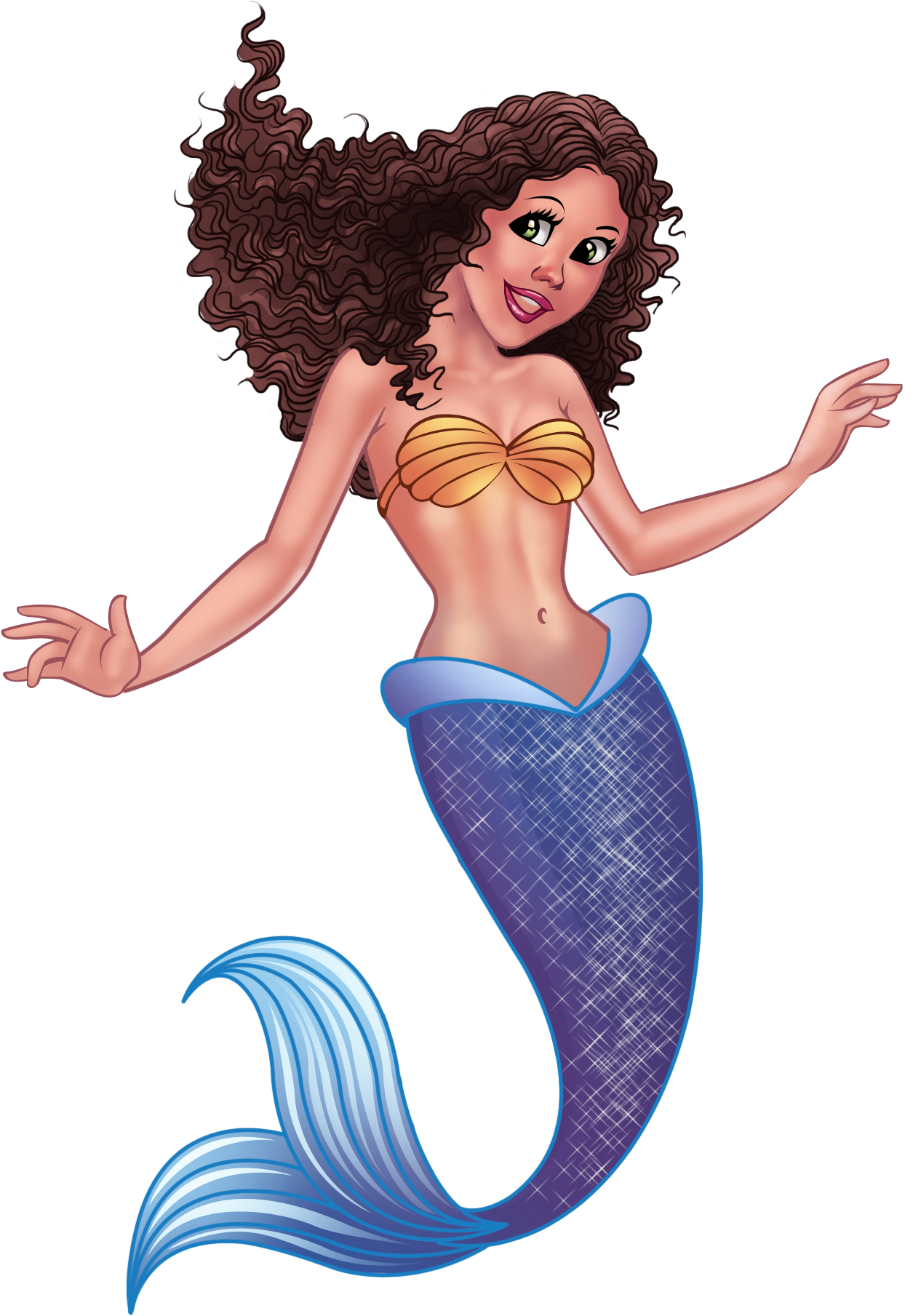 Introduction - Mermaid Clipart (1632x2276), Png Download