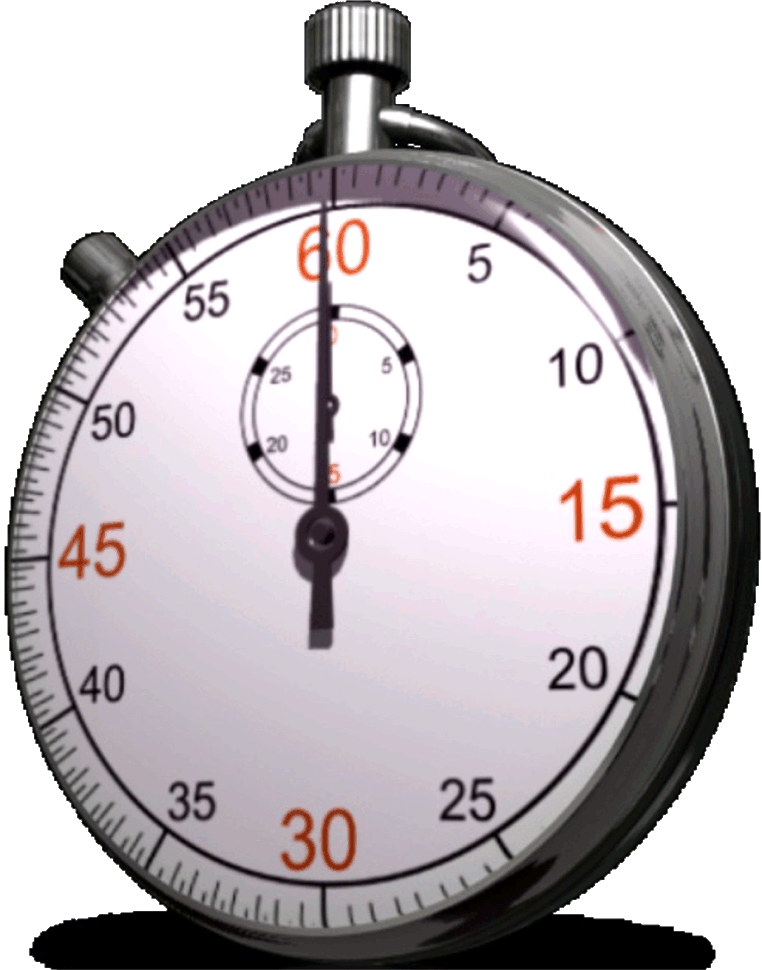 Stopwatch - Quartz Clock Clipart (762x970), Png Download