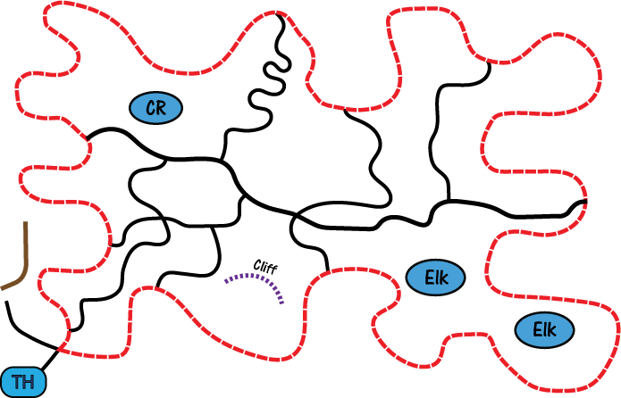 A Perimeter Trail Has Advantages - Needed Trails Clipart (695x446), Png Download