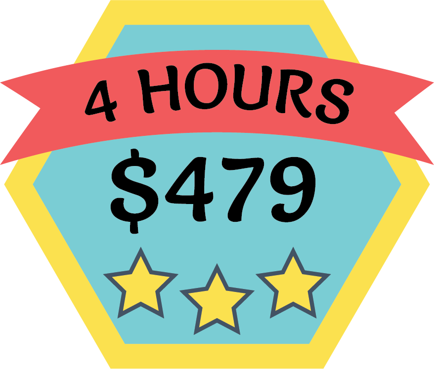 Portable Playground 4 Hours Event Rental Party Rental - Party Clipart (878x747), Png Download