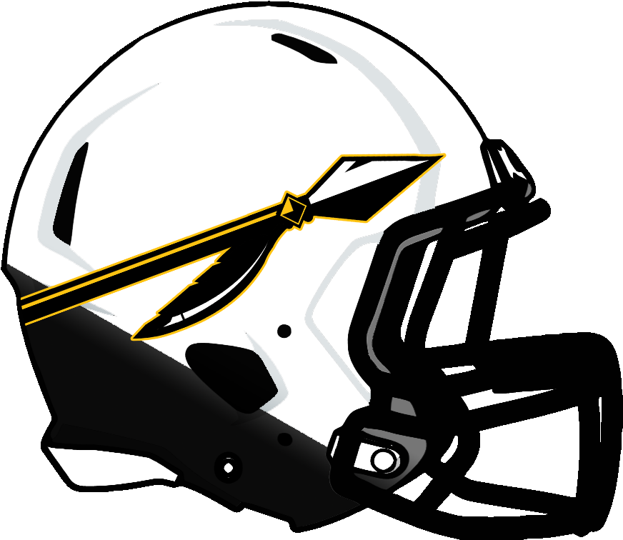 Oak Grove - West Virginia Football Helmet Logo Clipart (881x770), Png Download