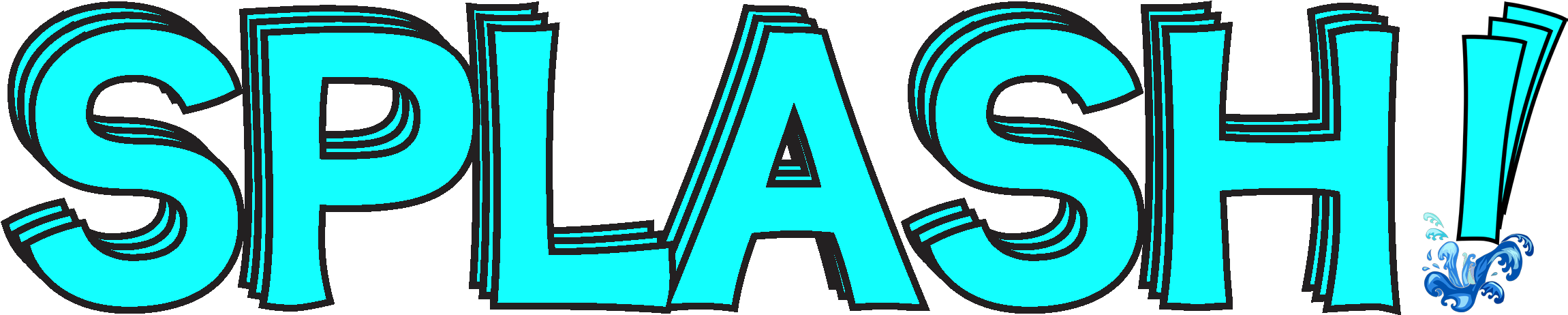 Roseville Splash - Roseville Area Chamber Of Commerce Clipart (2406x588), Png Download