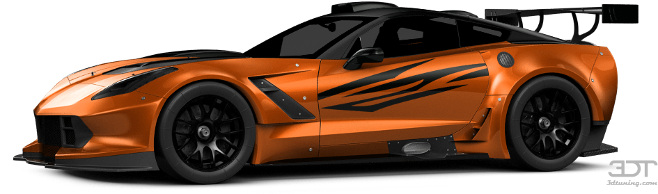 Chevrolet Corvette C7 Coupe 2014 Tuning Clipart (1004x373), Png Download