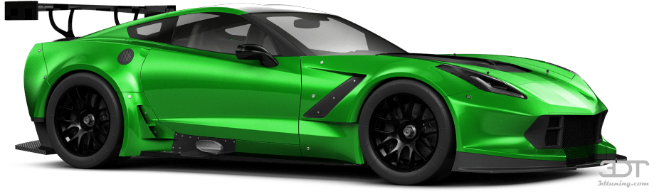 Chevrolet Corvette C7 Coupe 2014 Tuning - Corvette Stingray Clipart (1004x373), Png Download