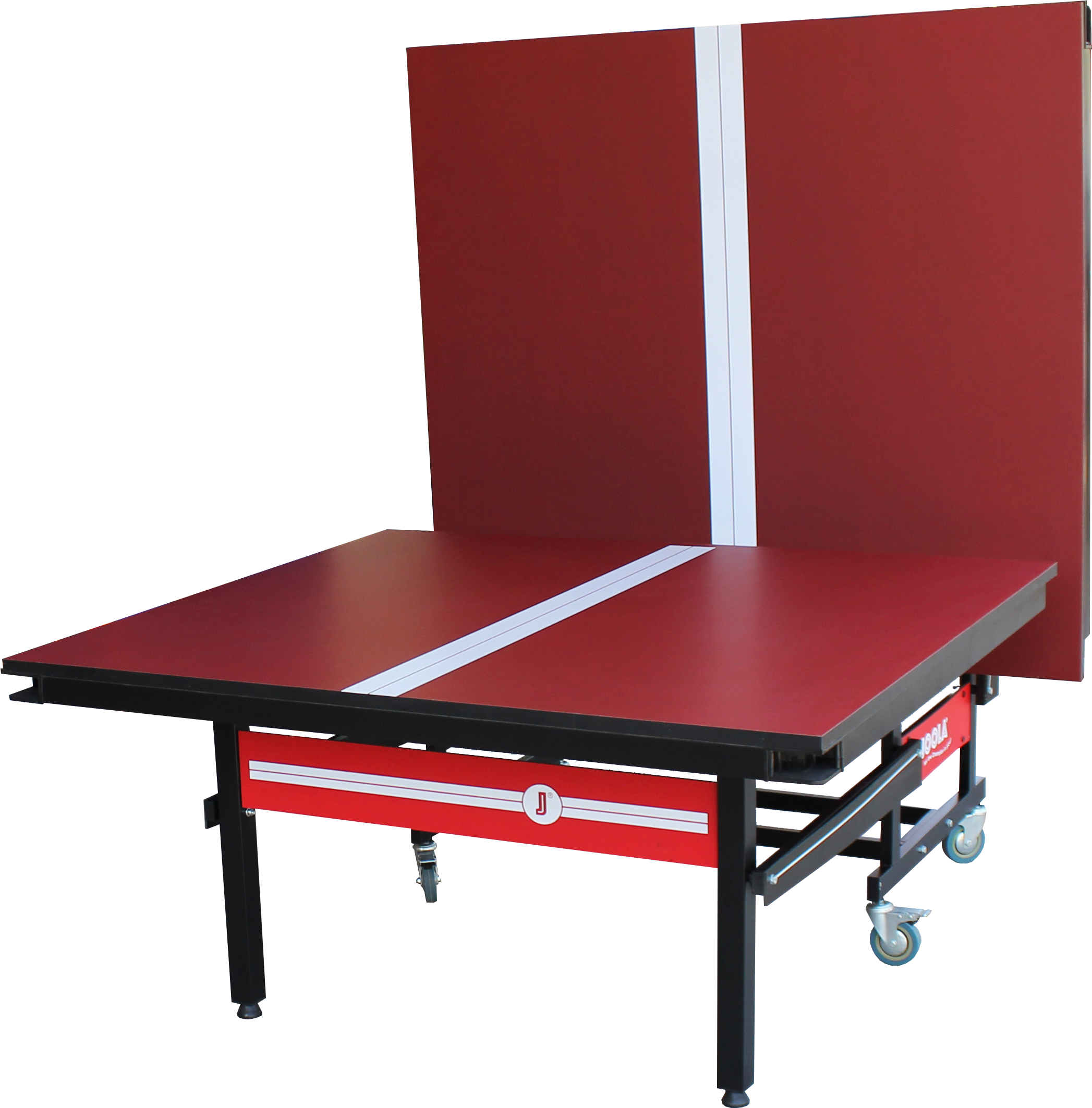 Signature Table Tennis Table (brick Red) - Joola Signature 25mm Table Tennis Table Brick Red Clipart (2340x2256), Png Download