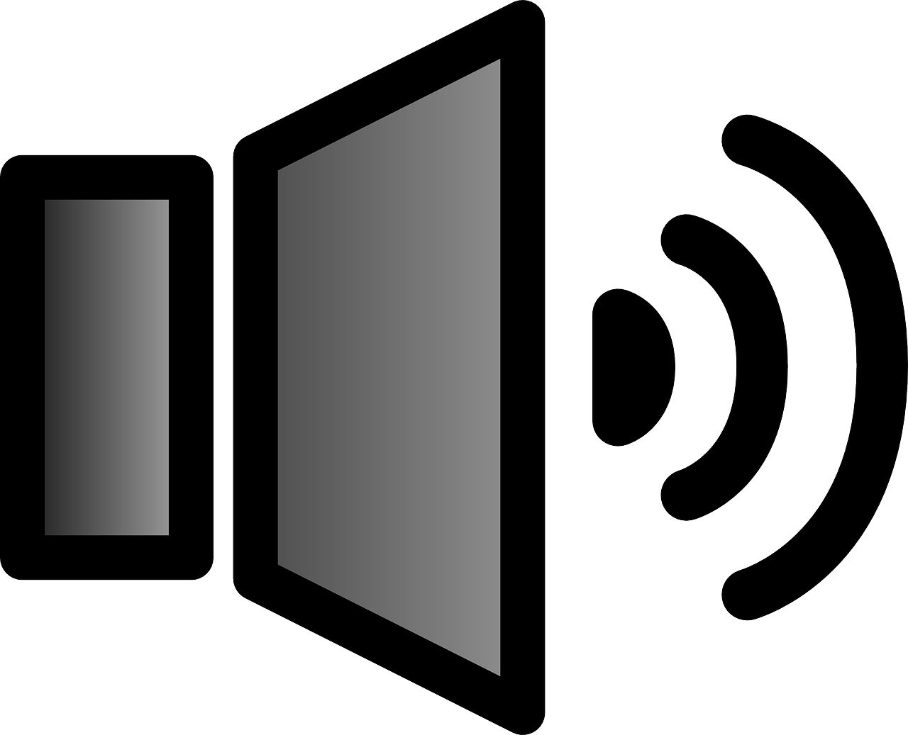 Loudspeaker Music Speaker Audio Png Image Clipart (1280x1037), Png Download