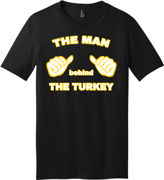 The Man Behind The Turkey - Poor People's Campaign T Shirt Clipart (750x750), Png Download