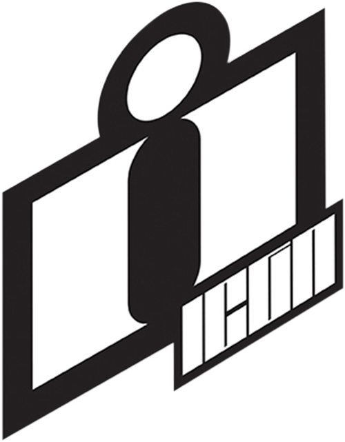 Iconåêwhite Double Up Slant Decal - Moto Clipart (500x641), Png Download