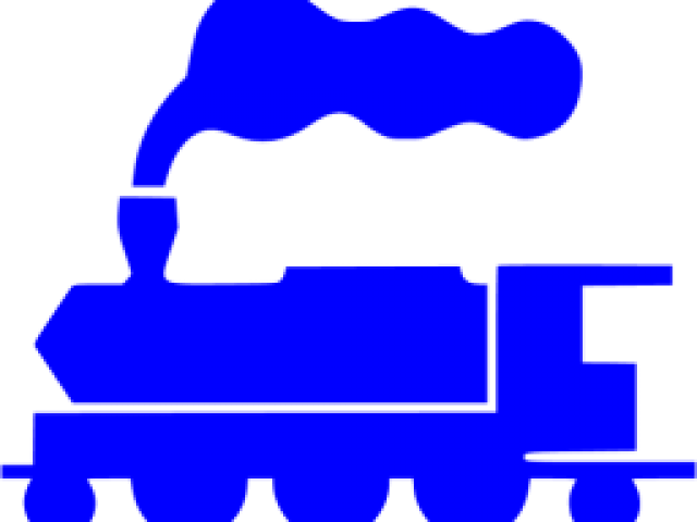 Long Clipart Blue Train - Train Color Icon Png Transparent Png (640x480), Png Download