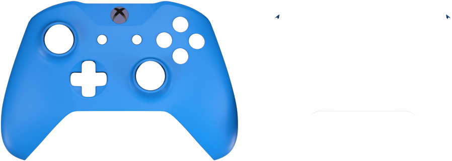 Build Your Own Xone Controller - Xbox One Volcano Shadow Clipart (1000x583), Png Download