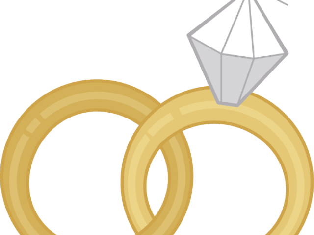 Wedding Ring Clipart - Rings Clipart - Png Download (640x480), Png Download