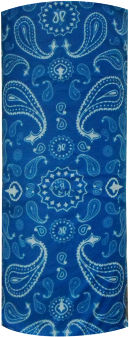 Blue Paisley Bali Bandana - New Skull Bandana Bike Camouflage Tube Neck Face Mask Clipart (800x800), Png Download